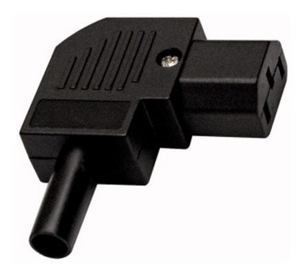 Presa volante tripolare ad angolo standard 10A-250V