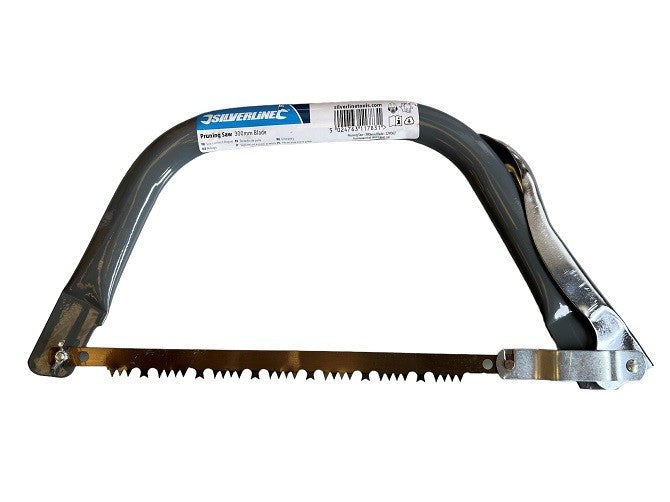Seghetto ad arco per potatura con lama da 300 mm