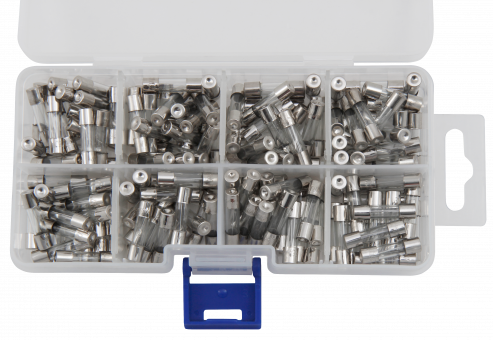 Assortimento fusibili rapidi McPower da 160 pezzi da 500 mA a 10 A