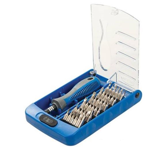 Set cacciavite con punte di precisione 37 pezzi