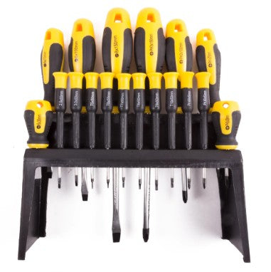 Set cacciaviti da 18 pezzi con impugnatura morbida Benson Tools
