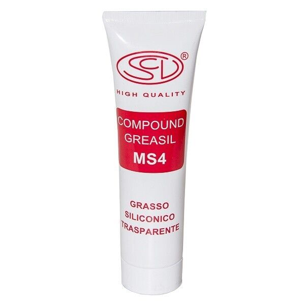 Grasso al silicone GREASIL MS4 trasparente 150 gr